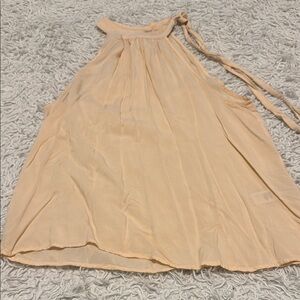 Vintage Forever 21 Sleeveless Top in Peach